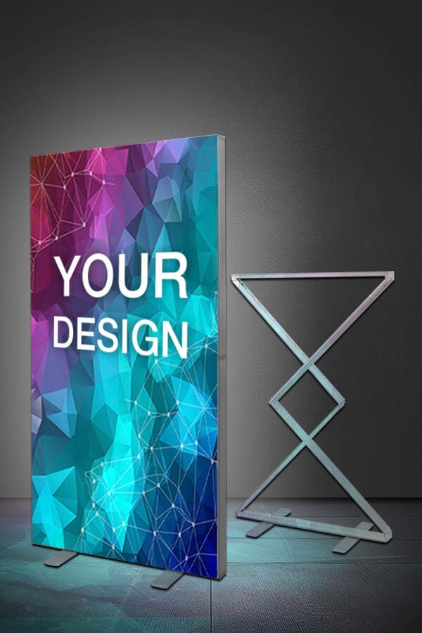 Display LED Lightbox - Ekstra banner  - Bild till Popup LEDBOX