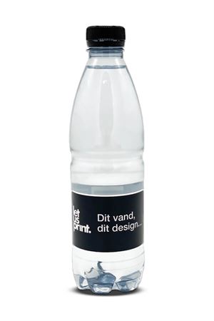 Logovatten - 50 cl - 100% återvunnen plast