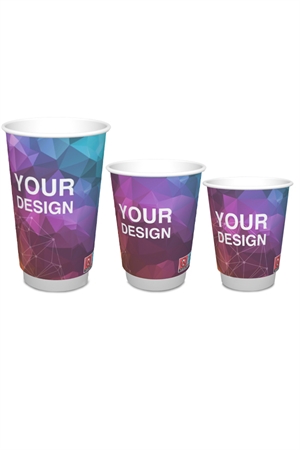 Pappmugg med tryck - dubbelvägg