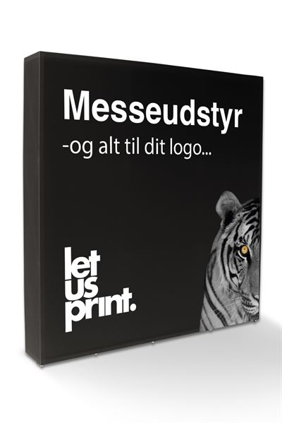 Messevæg SEG LED Pop-Up 297 x 297 cm.  